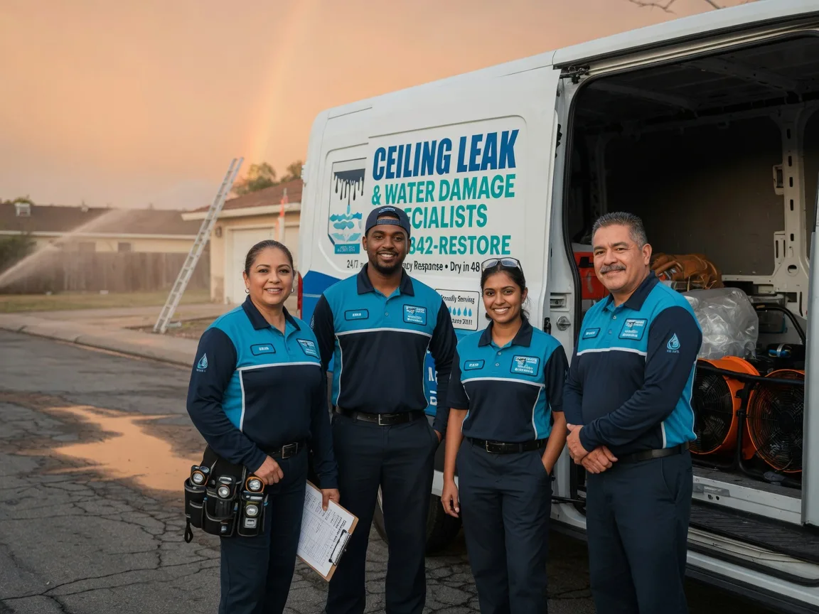 Ceiling Leak Cleanup company in Mineola, TX