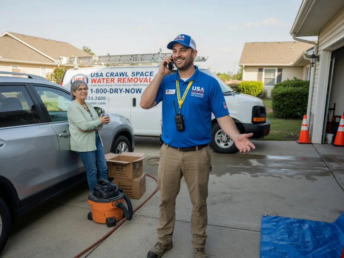 Crawl Space Water Removal Mineola, TX FAQs